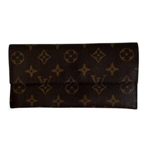 Louis Vuitton Porte Monnaie Credit Long Wallet Monogram Vintage France